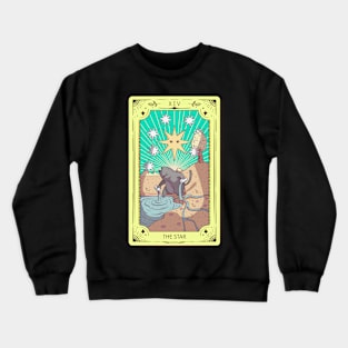 The Star Tarot Cat Crewneck Sweatshirt